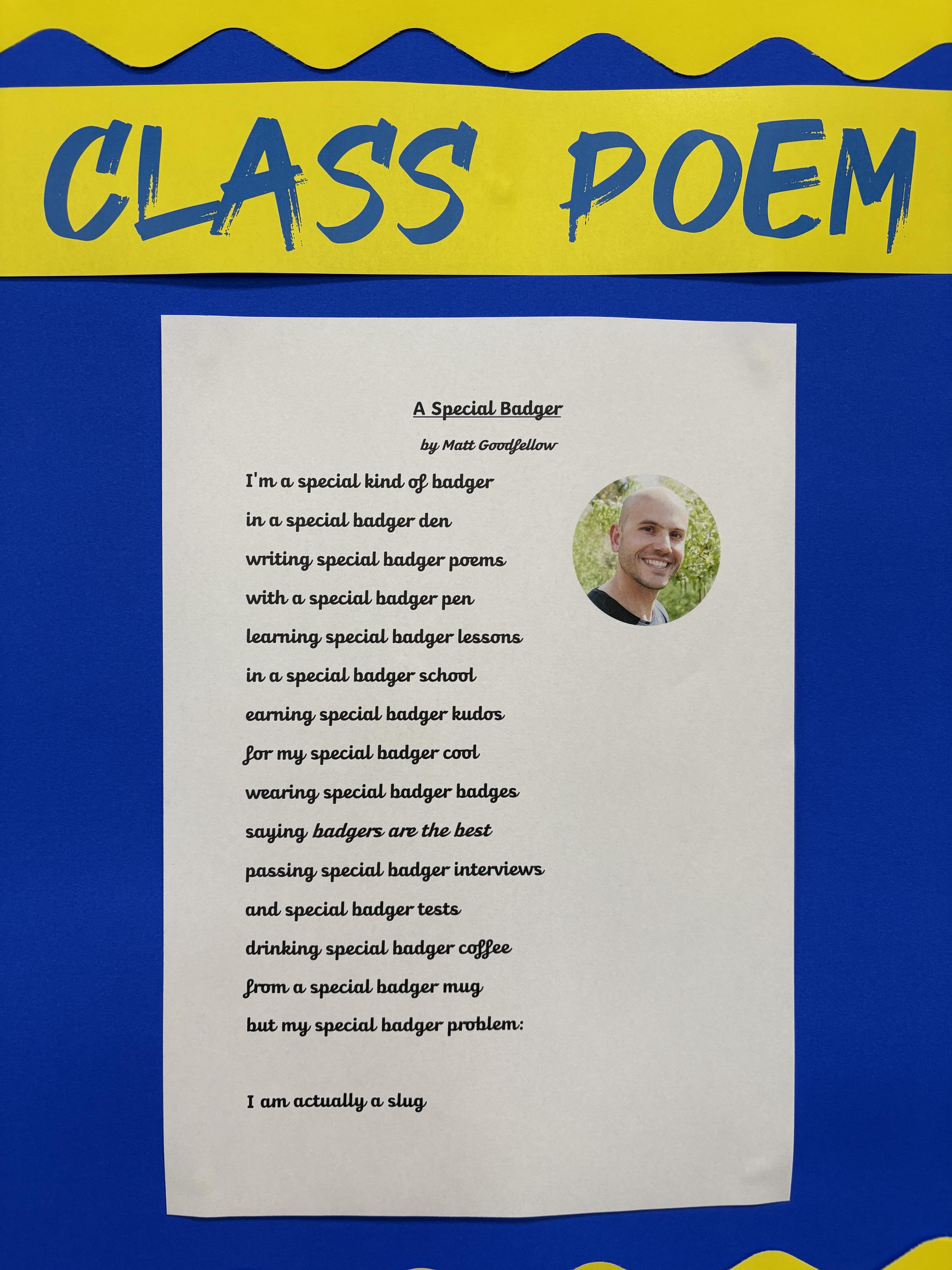 A Special Badger by Matt Goodfellow